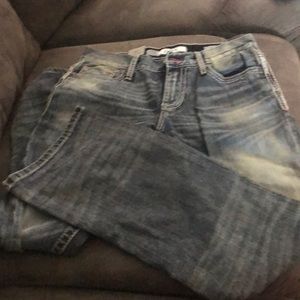 Men’s buckle jeans